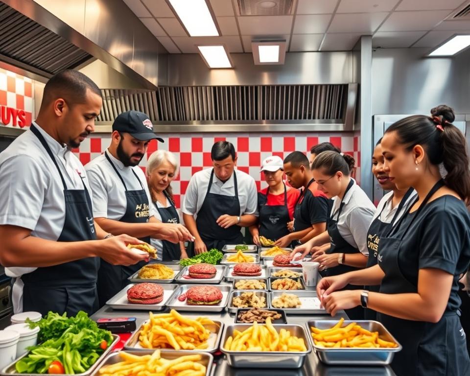 Five Guys training